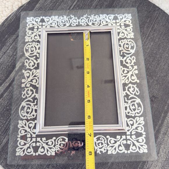 Lot Of 3 Vintage Dale Tiffany Picture Frames Stained Glass Mirrored Disney - Picture 9 of 10